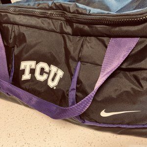 Nike Purple & Black TCU Travel Bag